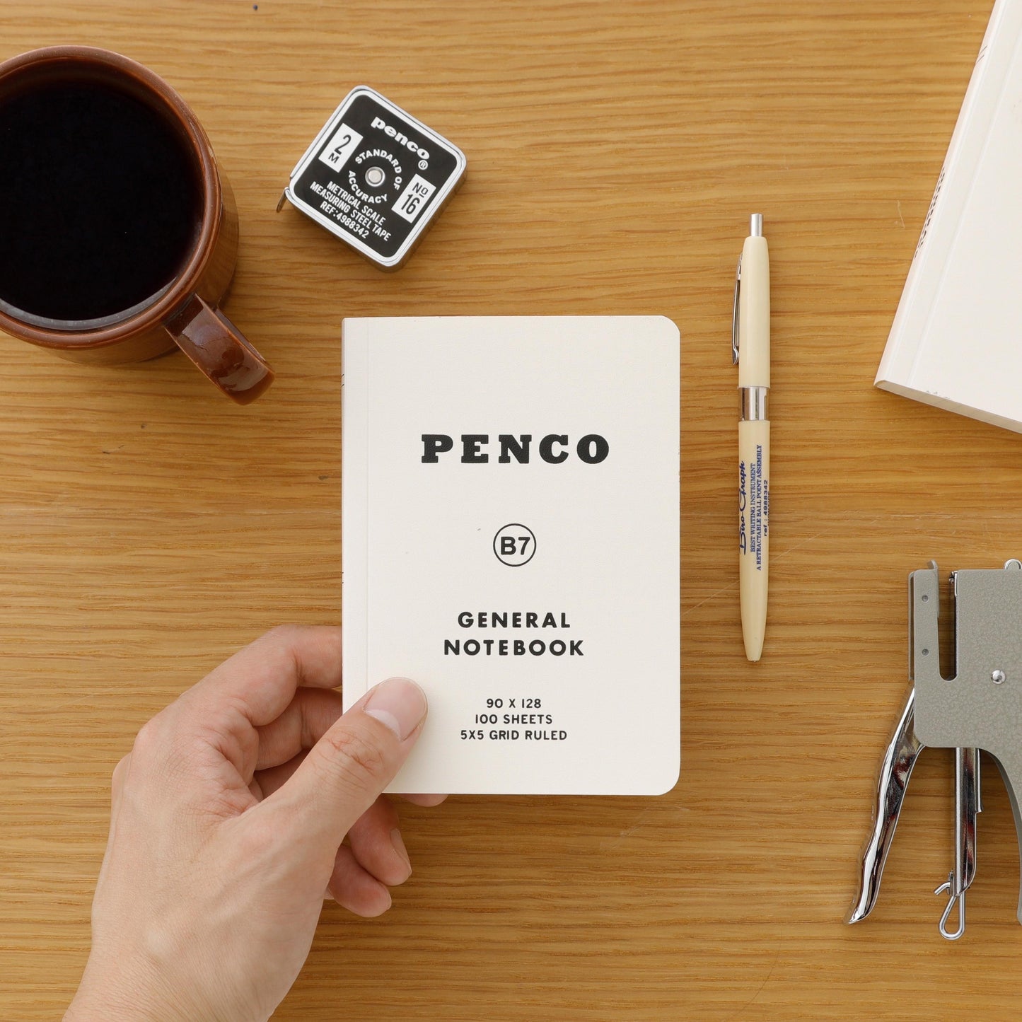 Cuaderno PP blando B7 Blanco