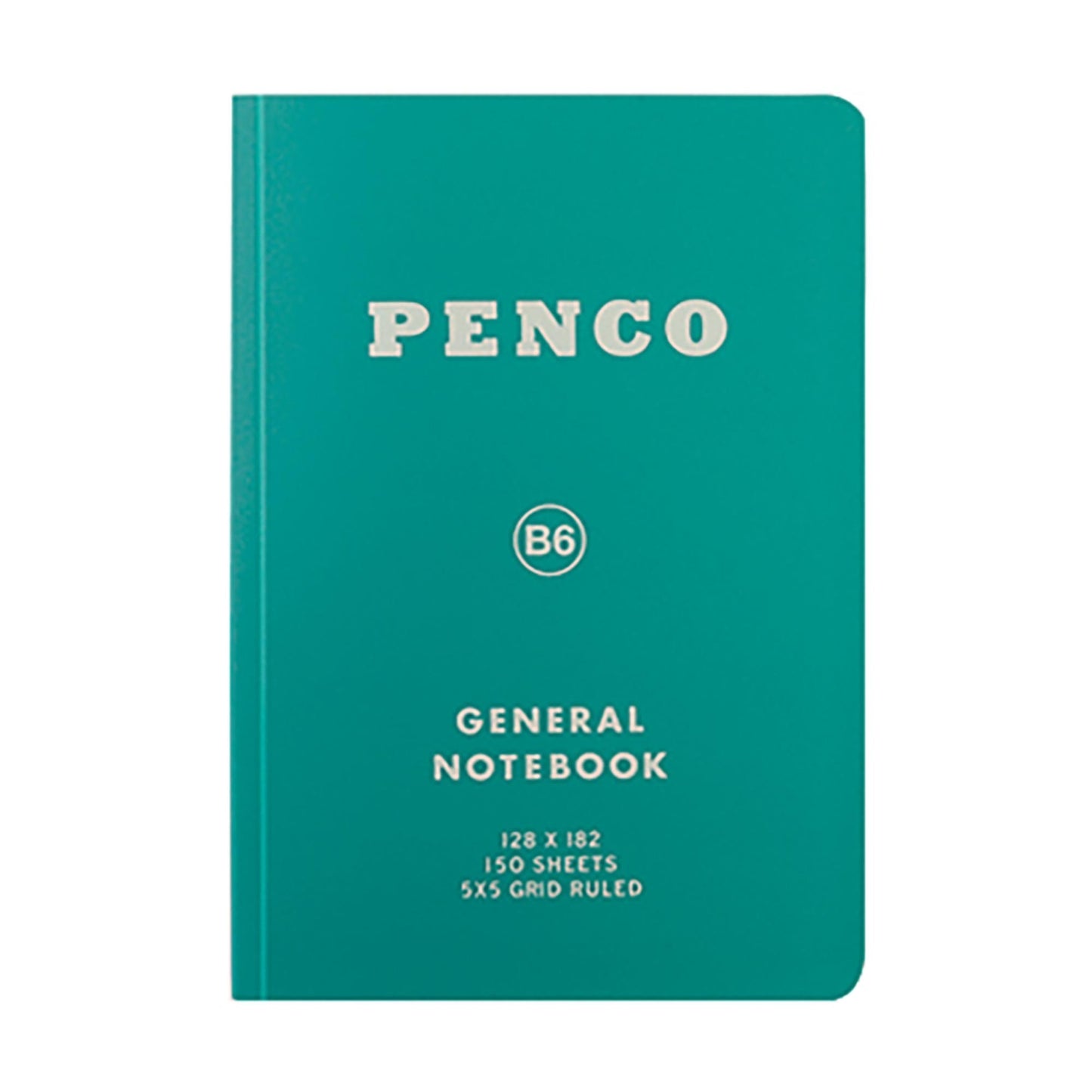 Cuaderno B6 de PP flexible verde