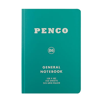 Cuaderno B6 de PP flexible verde
