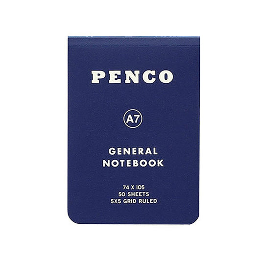 Soft PP Notebook A7 Navy