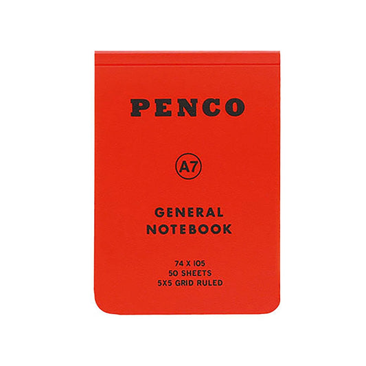 Soft PP Notebook A7 Red