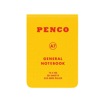 Soft PP Notebook A7 Yellow