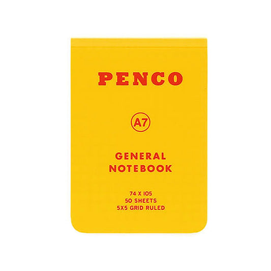 Soft PP Notebook A7 Yellow