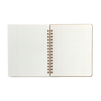Cuaderno de espiral M azul
