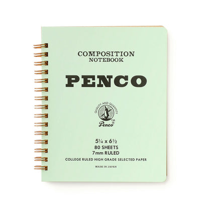 Cuaderno de espiral M Menta
