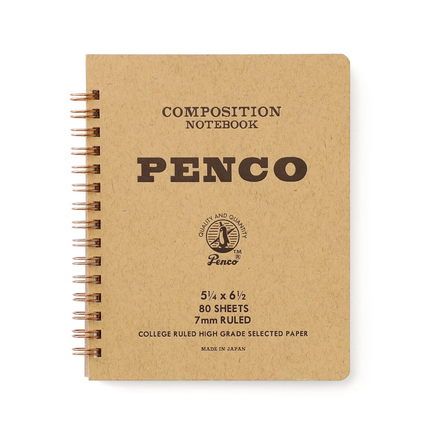 Cuaderno de espiral M natural