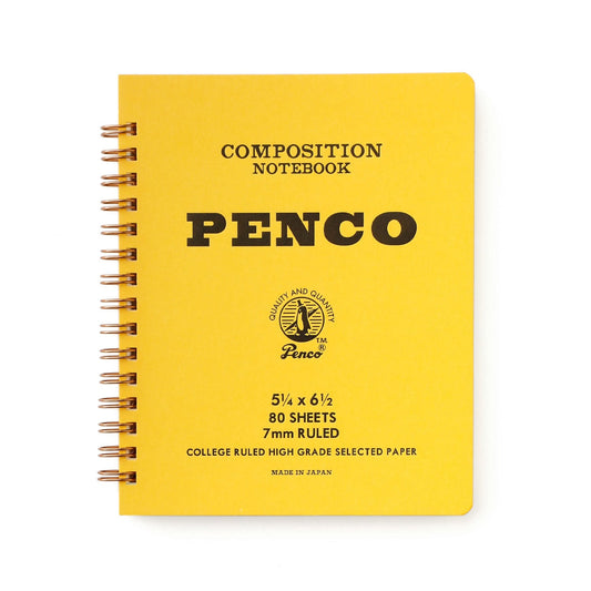 Cuaderno de espiral M amarillo