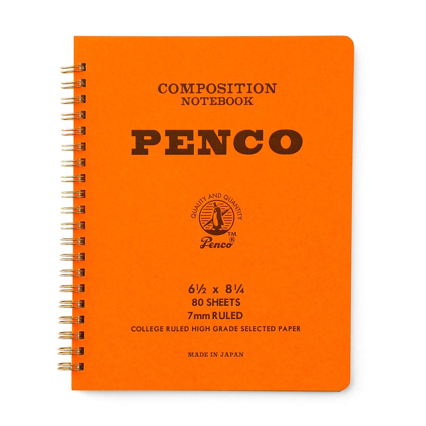 Cuaderno de espiral L naranja