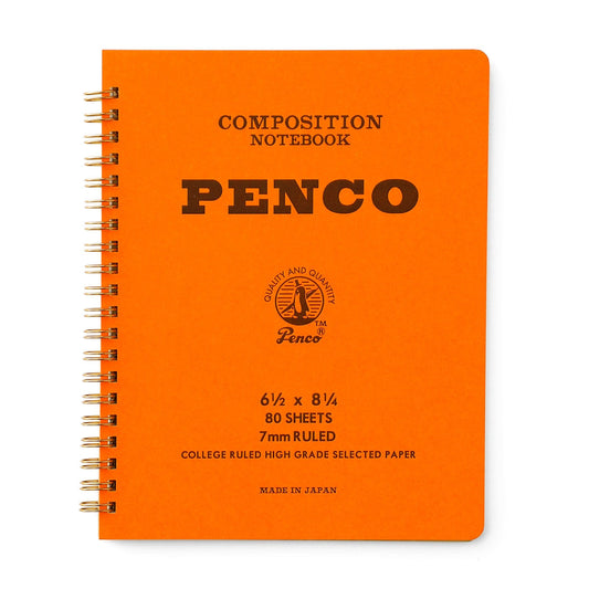 Cuaderno de espiral L naranja