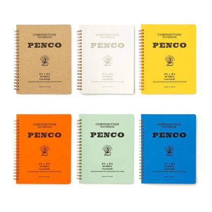 Cuaderno de espiral L amarillo