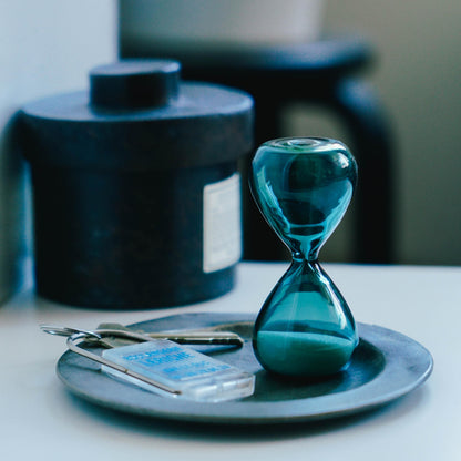 Hourglass S Turquoise Blue