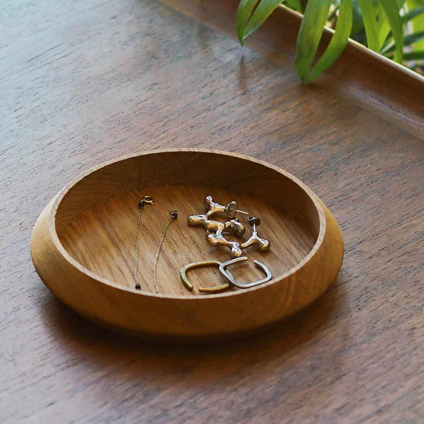 Wooden Tray Circle (fur.) A - Oak