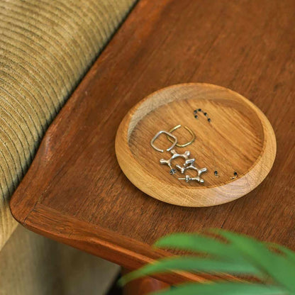 Wooden Tray Circle (fur.) A - Oak