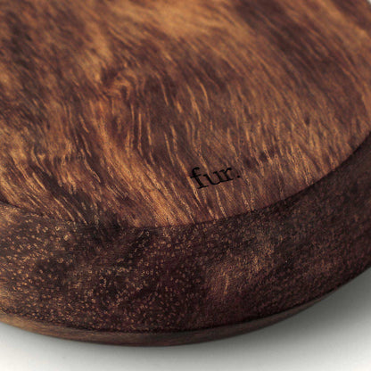 Wooden Tray Circle L (fur.) /B/ East Indian Ebony