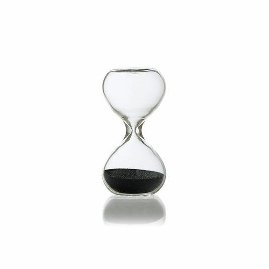 Hourglass Miniature Black