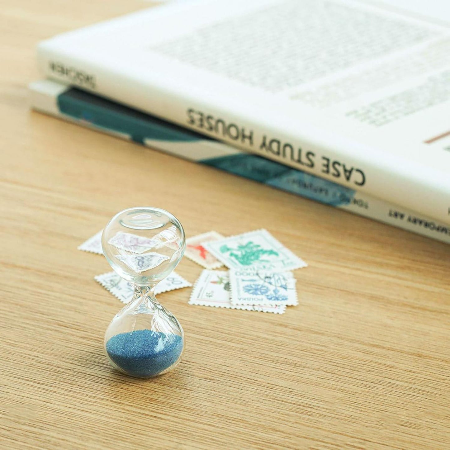 Hourglass Miniature Blue