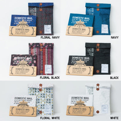 DOMESTIC MAIL 3 - FLORAL NAVY