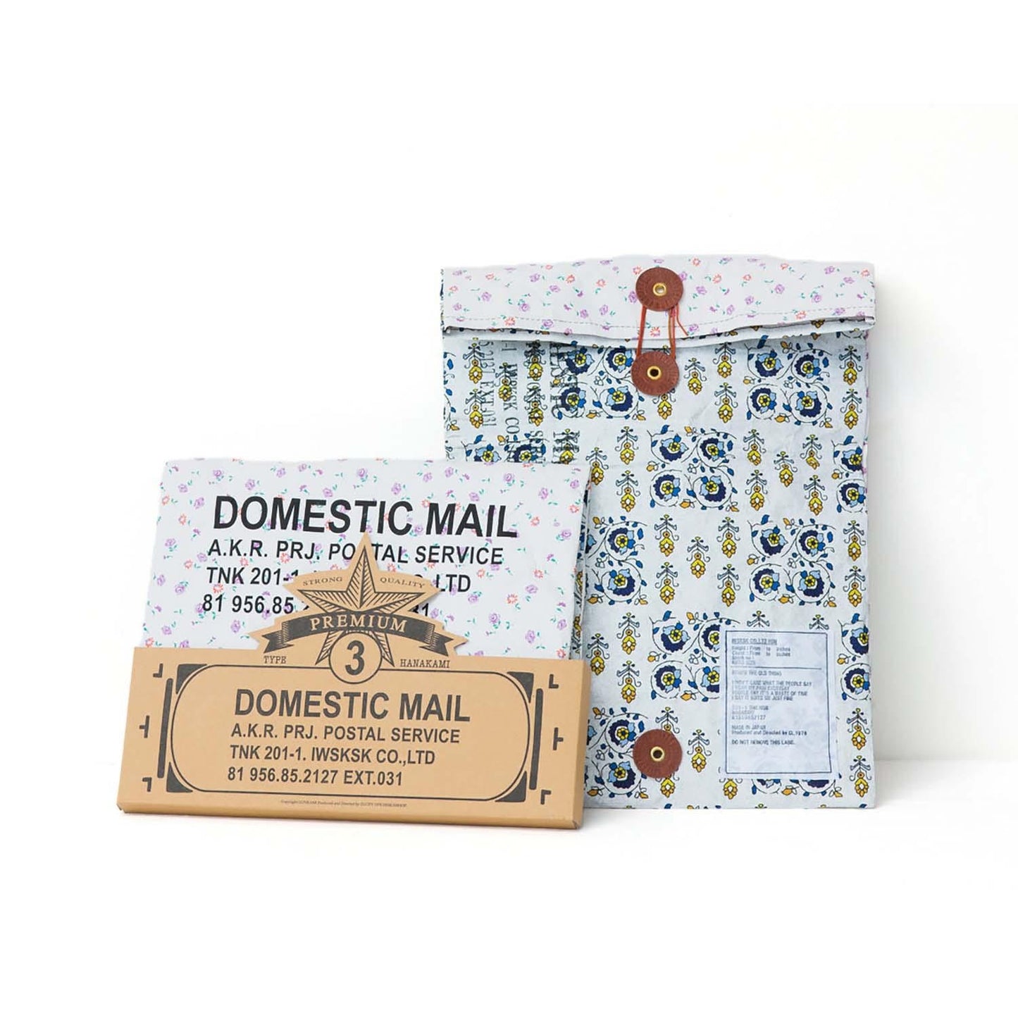 DOMESTIC MAIL 3 - FLORAL WHITE