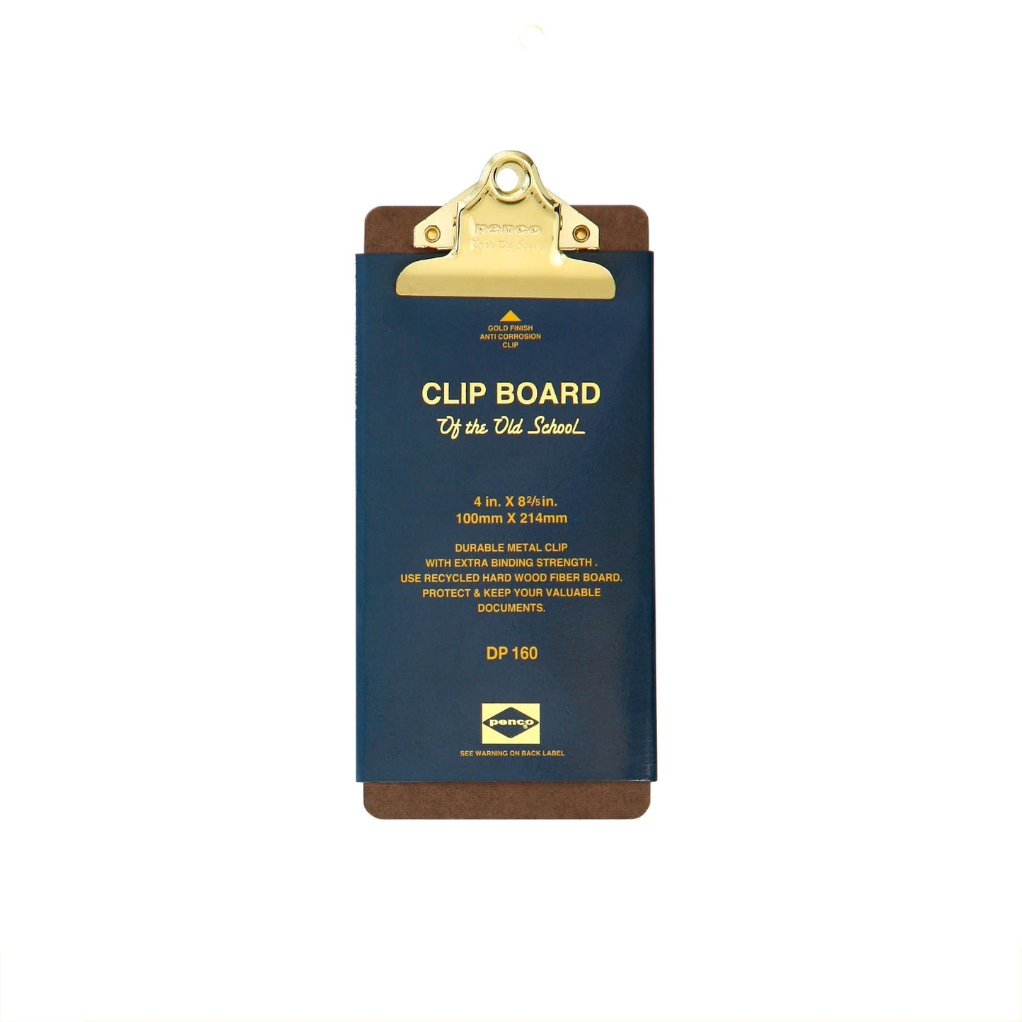 Clipboard O/S Check Gold