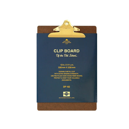 Clipboard O/S A4 Gold