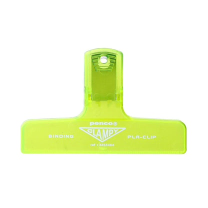 Penco Plastic Clip - Clear Yellow