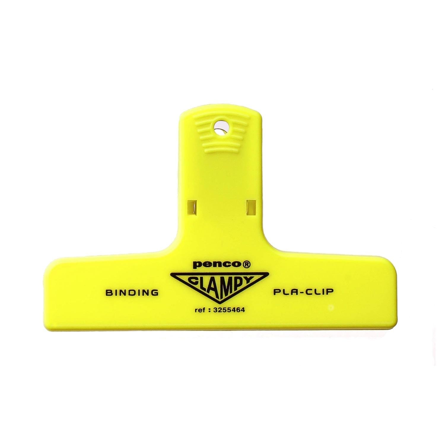 Penco Plastic Clip - Neon Yellow