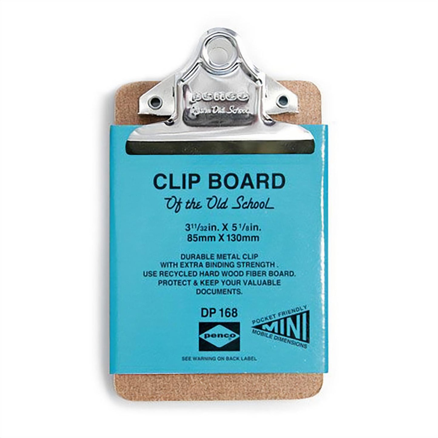 Clipboard O/S Mini Silver