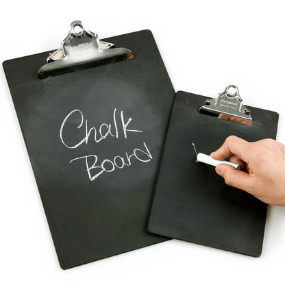 Clip chalk board O/S A4