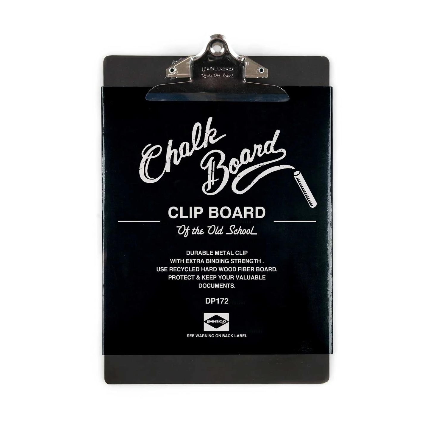 Clip chalk board O/S A4