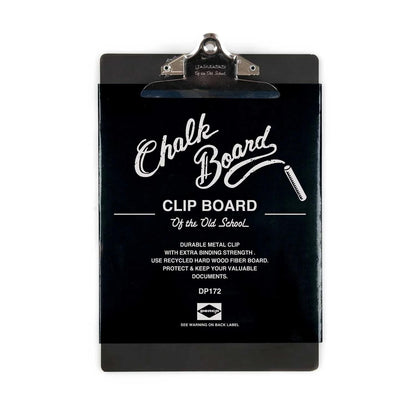 Clip chalk board O/S A4