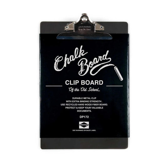 Clip chalk board O/S A4