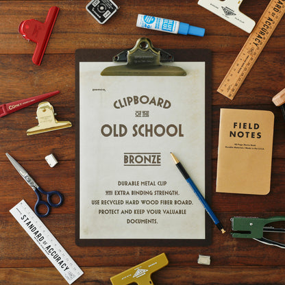 Clipboard O/S A5 Bronze