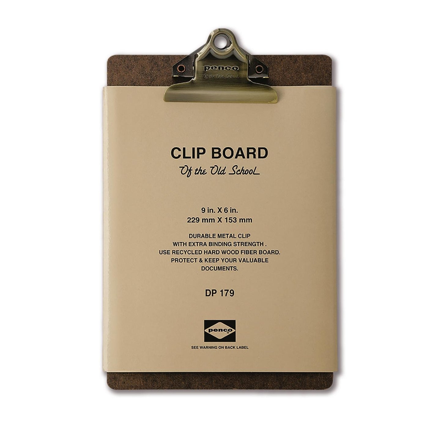 Clipboard O/S A5 Bronze