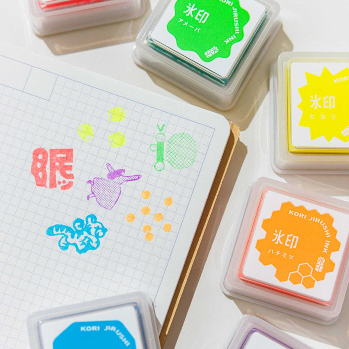 KING JIM Kori Jirushi Fluorescent Stamp Pad