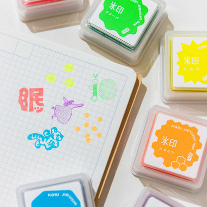 KING JIM Kori Jirushi Fluorescent Stamp Pad