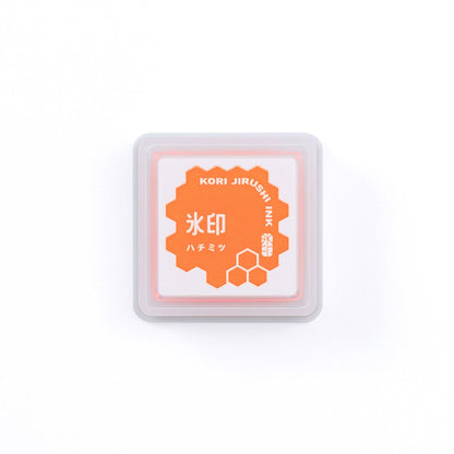 KING JIM Kori Jirushi Fluorescent Stamp Pad - Honey