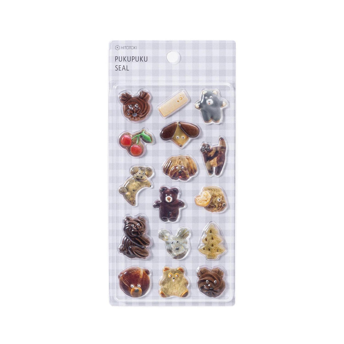 KING JIM Stickers Pukupuku - Snack