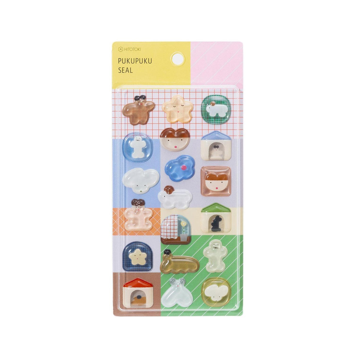 KING JIM Stickers Pukupuku - Friends