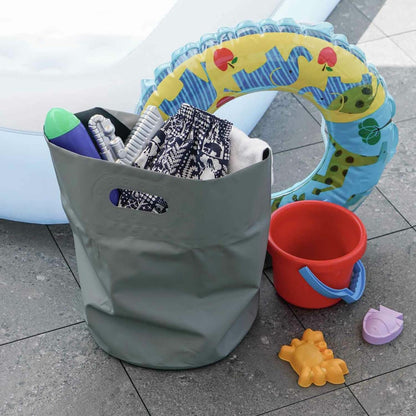 Tarp Bag Round S Grey