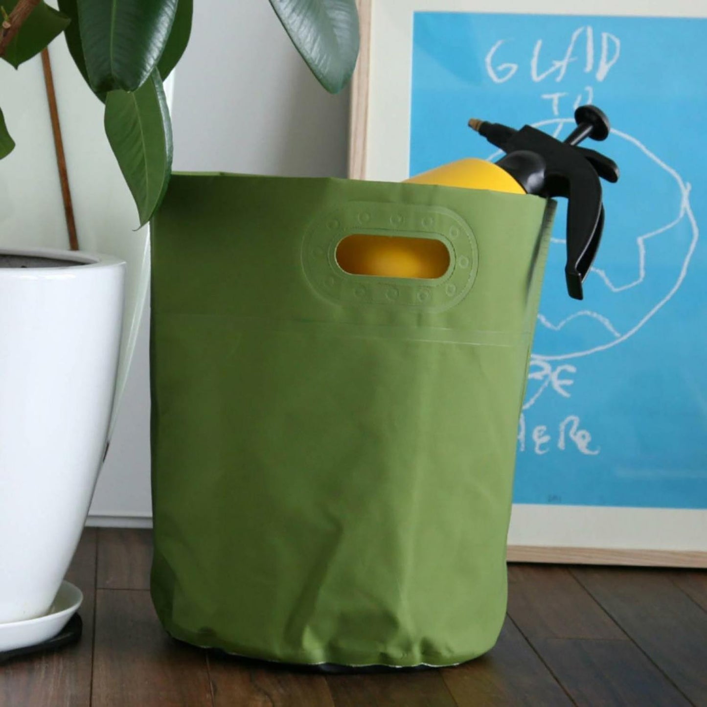 Round Tarp Bag S Khaki