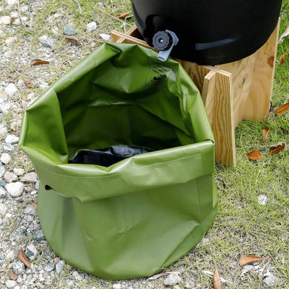 Khaki Round Tarp Bag M