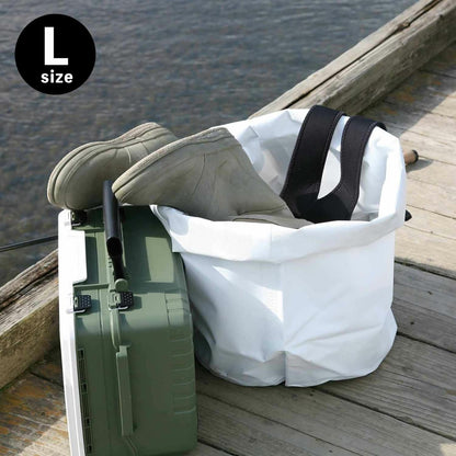 HIGHTIDE Tarp Bag Round Household Storage Bags