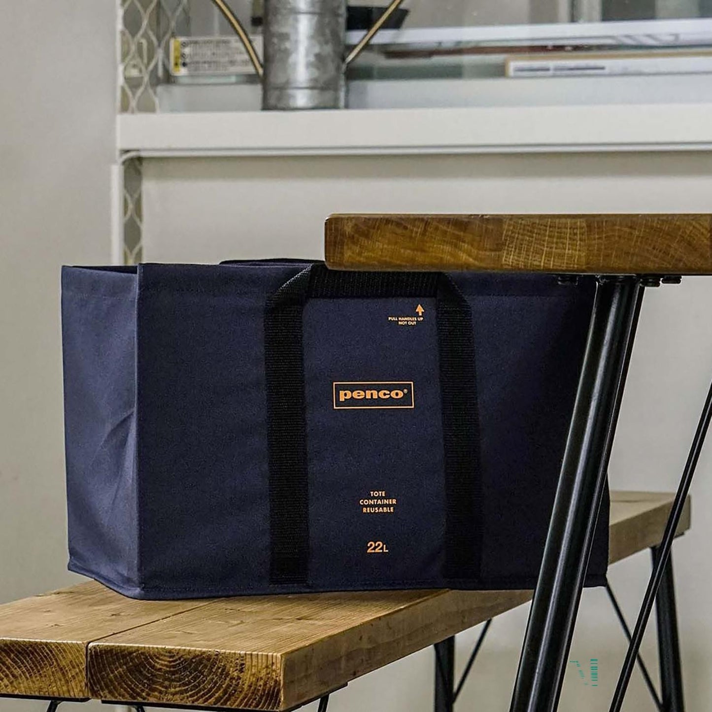 Box Tote Navy