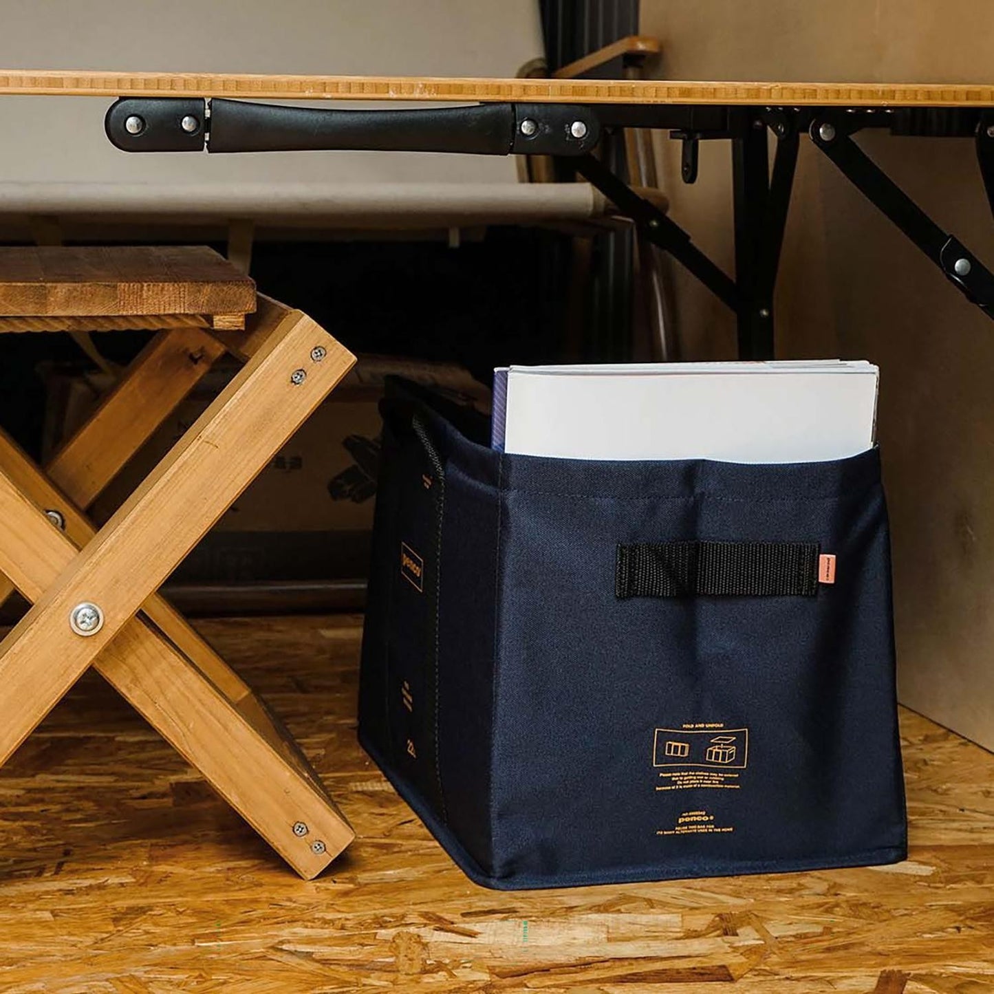 Box Tote Navy