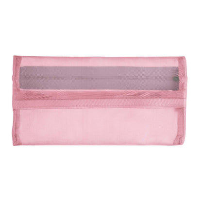 Mesh Pen Case Slish Light Pink