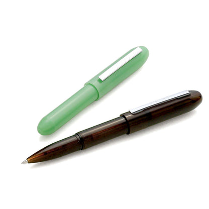 Bullet Ballpoint Pen Light Clear Brown