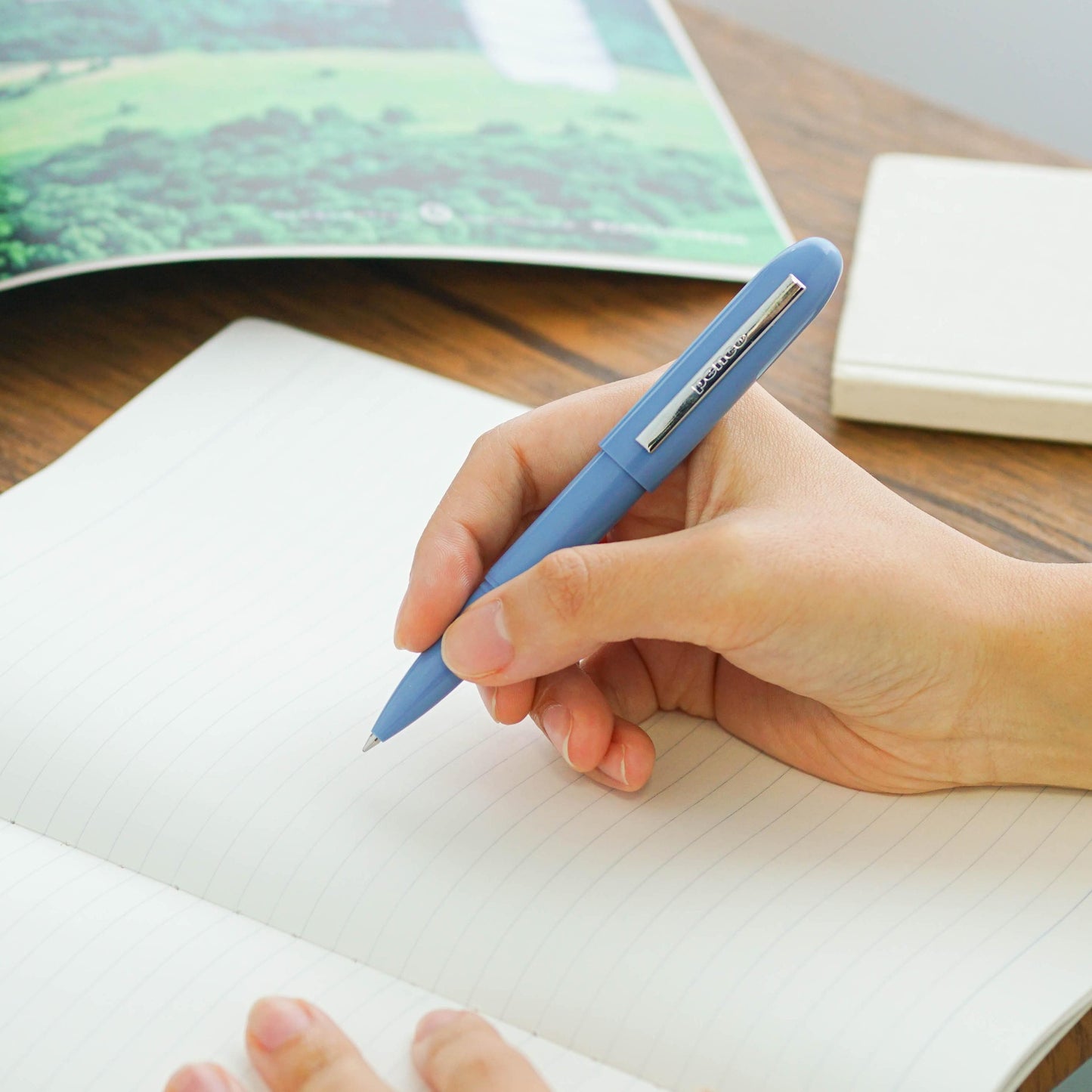 Bullet Ballpoint Pen Light Light Blue