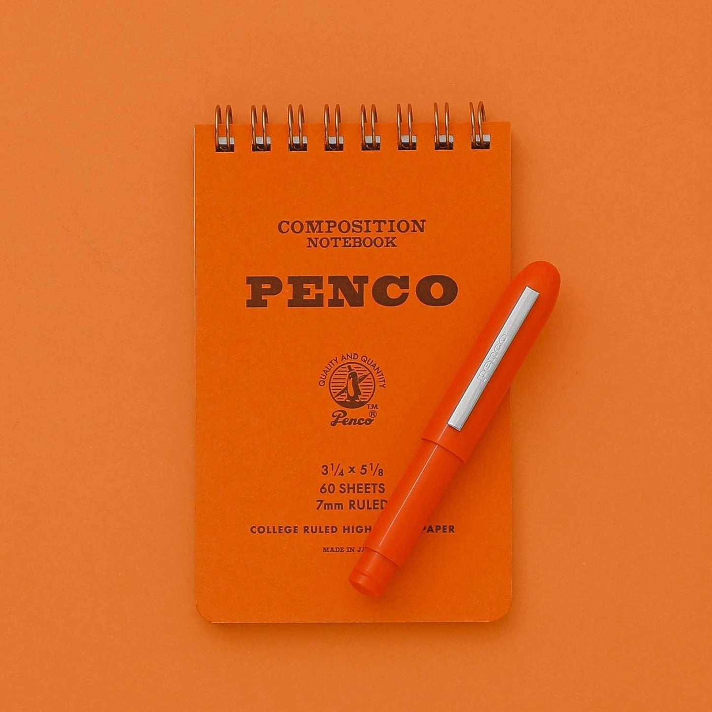 Bullet Pencil Light Orange