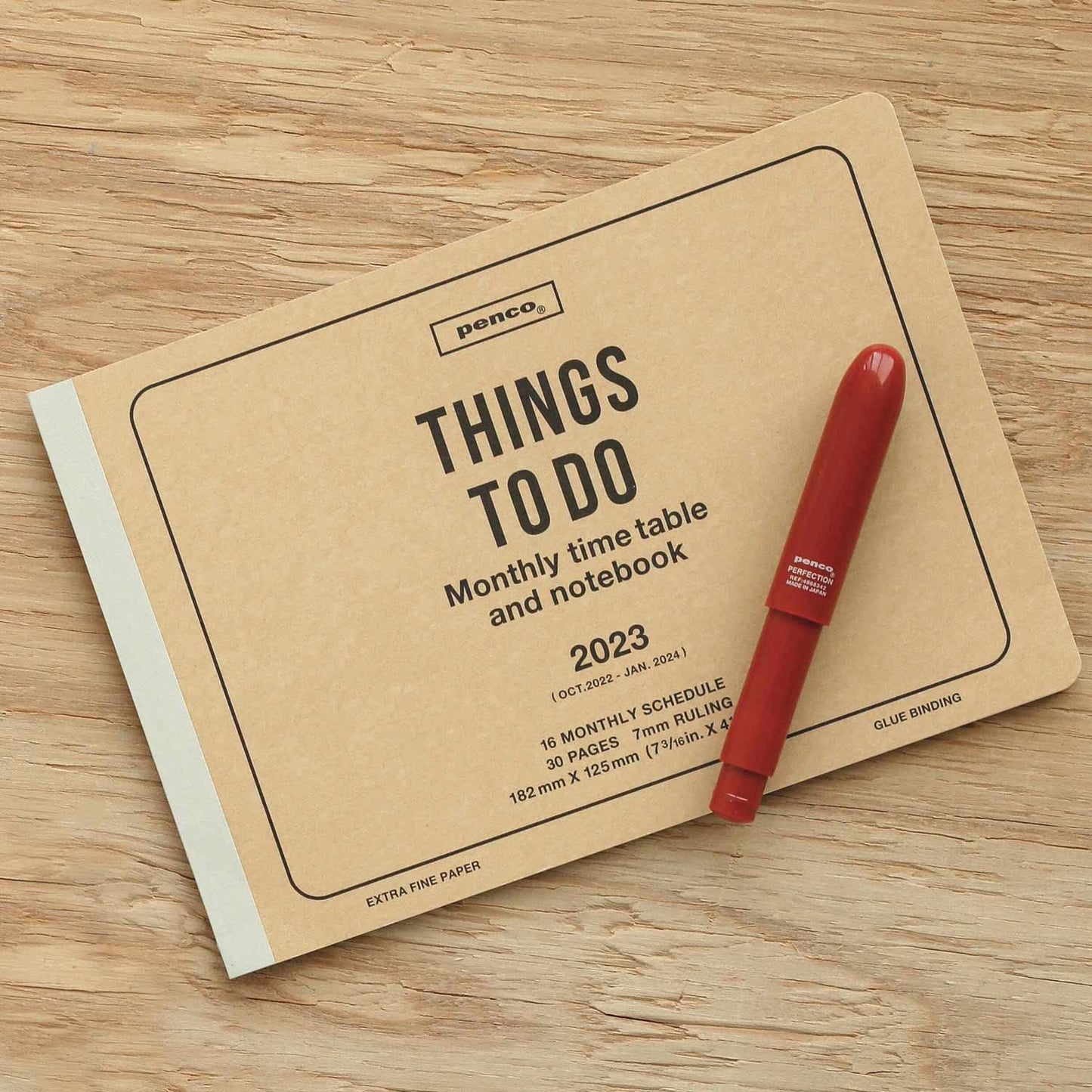 Bullet Pencil Light Red