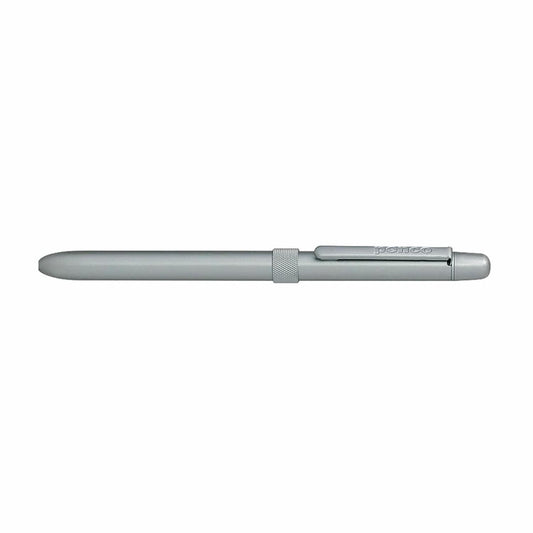 Bolígrafo multiuso plateado